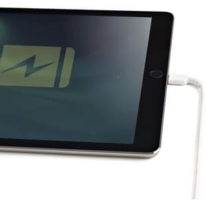 StarTech.com 6 inch/15cm Durable White USB-A to Lightning Cable, Rugged Heavy Duty Charging/Sync Cable for Apple iPhone/iP