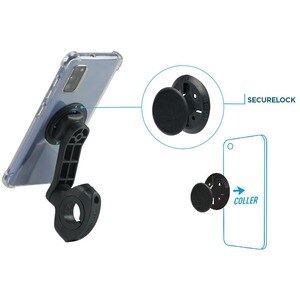 MOBILIS U.FIX Vehicle Mount for Smartphone, Tablet - Black - Rugged