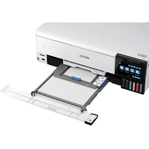 Epson ET-8550 Inkjet Multifunction Printer-Color-Copier/Scanner-5760x1440 dpi Print-Automatic Duplex Print-100 sheets Inpu