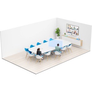 Logitech Rally Bar Video Conferencing Camera - 30 fps - White - USB 3.0 - 3840 x 2160 Video - 3x Digital Zoom - Microphone