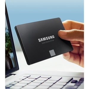 SSD Samsung 870 EVO MZ-77E500B - 2.5" Interne - 500 Go - SATA (SATA/600) - Noir - Ordinateur de bureau, Notebook Appareil 