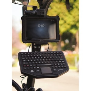 GDS Keyboard with Track Pad - Cable Connectivity - USB 2.0 Interface - 89 Key(s) - Rugged - Notebook - TouchPad - Mac, PC