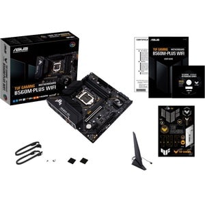TUF GAMING B560M-PLUS WIFI Desktop Motherboard - Intel B560 Chipset - Socket LGA-1200 - Intel Optane Memory Ready - Micro 