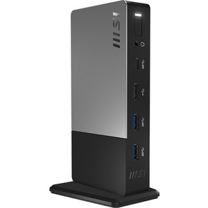 MSI PC Docking Station Gen2 USB-C 100W PD Charging. - for Notebook - 100 W - USB Type C - 3 Displays Supported - 4K - 3840