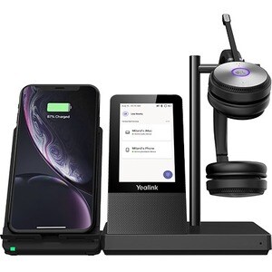 Yealink WH66 Dual UC Kabellos Kopfbügel Stereo Headset - Binaural - Ohraufliegend - 20 Hz bis 10 kHz Frequenzgang - 16000 