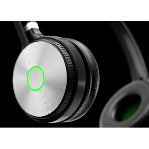 Yealink WH62 Dual Teams Kabellos Kopfbügel Stereo Headset - Binaural - Ohraufliegend - 20 Hz bis 10 kHz Frequenzgang - 160