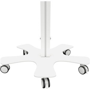 CTA Digital Medical Mobile Floor Stand with VESA Tablet Security Holder - Up to 12.90" Screen Support - Floor