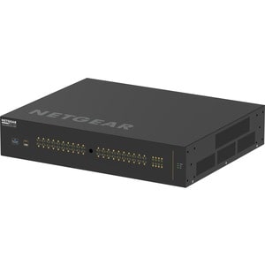 Netgear M4250-40G8XF-PoE++ AV Line Managed Switch - 40 Ports - Manageable - 3 Layer Supported - Modular - 82.60 W Power Co