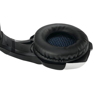 Adesso Xtream G4 Wired Over-the-head Stereo Gaming Headset - Black/Grey - Binaural - Circumaural - 20 Ohm - 20 Hz to 20 kH