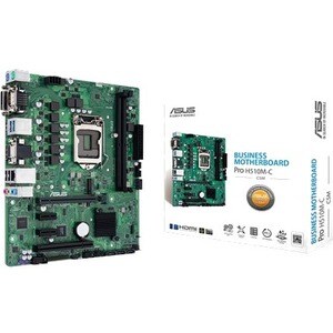 Asus H510M-C/CSM Desktop Motherboard - Intel H510 Chipset - Socket LGA-1200 - Micro ATX - Pentium Gold, Celeron, Core i5, 
