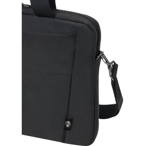 Dicota Eco Tasche für 33 cm (13 Zoll) bis 35,8 cm (14,1 Zoll) Notebook - Schwarz - 300D Polyethylene Terephthalate (PET) K