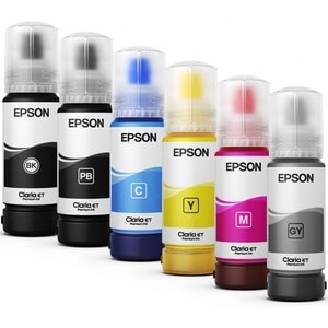 Epson ET-8500 Wireless EcoTank Inkjet Multifunction Printer - Colour - White - Copier/Printer/Scanner - 32 ppm Mono/32 ppm