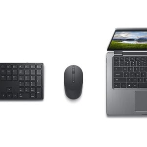 Dell Pro KM5221W Keyboard & Mouse - QWERTY - English (US) - Retail - USB Wireless RF - Keyboard/Keypad Color: Black - USB 