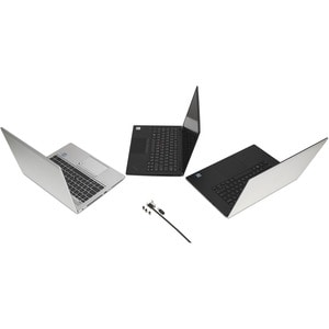 Kensington Universal Cable Lock For Notebook - 1.83 m Cable - Patented T-bar/Key Lock - Carbon Steel, Plastic - For Notebook