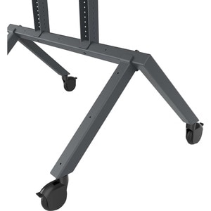 Heckler Design AV Cart for Google Meet Series One Room Kits - 4 Casters - 4" Caster Size - Powder Coated Steel - 44" Width