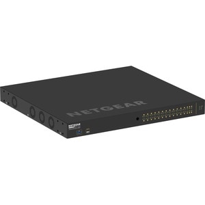 Netgear M4250-26G4F-PoE++ AV Line Managed Switch - 24 Ports - Manageable - 3 Layer Supported - Modular - 4 SFP Slots - 48.