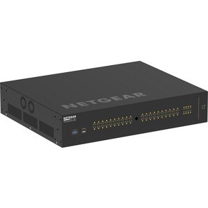 Netgear M4250-40G8XF-PoE++ AV Line Managed Switch - 40 Ports - Manageable - 3 Layer Supported - Modular - 82.60 W Power Co