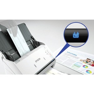 Epson WorkForce DS-570WII Sheetfed Scanner - 600 dpi Optical - 30-bit Color - 30-bit Grayscale - 35 ppm (Mono) - 35 ppm (C