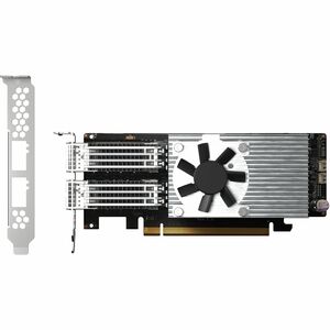 QNAP QXG QXG-100G2SF-E810 100Gigabit Ethernet Card for Server - QSFP28 - Plug-in Card - PCI Express 4.0 x16 - Low-Profile/