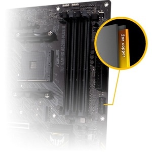 TUF GAMING A520M-PLUS II Desktop Motherboard - AMD A520 Chipset - Socket AM4 - Micro ATX - Ryzen 3, Ryzen 5, Ryzen 7, Ryze