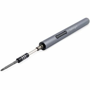 StarTech.com 55-Bit Electric Precision Screwdriver Set, Cordless/Battery Powered, Magnetic Bit Driver Kit for Laptop/Compu