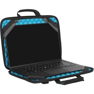 Targus Work-In TED035GL Carrying Case Rugged (Slipcase) for 33 cm (13") to 35.6 cm (14") Chromebook - Black - Water Resist