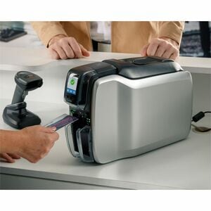Zebra ZC300 Single Sided General Access Control, Academic, Financial Services, Retail, Hospitality Dye Sublimation/Thermal