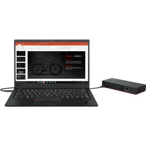 Lenovo ThinkPad Universal USB-C Dock - for Notebook - 135 W - USB Type C - 3 Displays Supported - 3840 x 2160 - 6 x USB Po