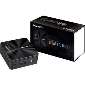 Sistema barebone Gigabyte BRIX GB-BRR7H-4700 - Mini PC - AMD Ryzen 7 4700U Octa-Core (8 núcleos) - AMD Chip - 64 GB DDR4 S