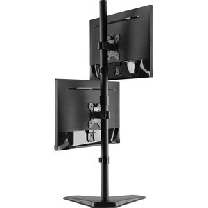 V7 DS1FSDS Monitor Stand - 25.4 cm (10") to 68.6 cm (27") Screen Support - 15.80 kg Load Capacity - 90.4 cm Height x 27.9 