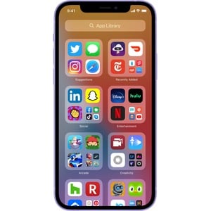 Apple iPhone 12 A2403 128 GB Smartphone - 15.5 cm (6.1") OLED 2532 x 1170 - Dual-core (2 Core) 3.10 GHz Quad-core (4 Core)