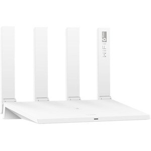 Huawei AX3 IEEE 802.11ax Ethernet Drahtlos Router - 2,40 GHz ISM-Band - 5 GHz UNII-Band - 4 x Antenne4 x Extern) - 375 MB/