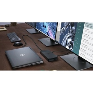 Dell Performance Dock - WD19DCS - 4 Displays Supported - 4K, 5K - 5120 x 2880 - 3 x USB Type-A Ports - USB Type-A - USB Ty