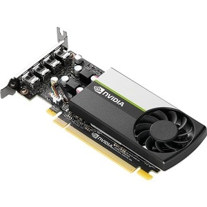 PNY NVIDIA T1000 Graphic Card - 4 GB GDDR6 - Low-profile - 7680 x 4320 - 1.07 GHz Core - 1.40 GHz Boost Clock - 128 bit Bu