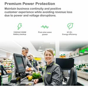 APC Smart-UPS, Line Interactive, 1500VA, Lithium-ion, Rackmount 3U, 120V, 6x NEMA 5-15R outlets, SmartConnect Port+Network