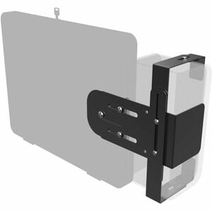 CTA Digital Magnetic Speaker Holder for PAD-PARAW and Mobile Floor Stands (Black) - 3.8" Height x 8.3" Width x 4.5" Depth 