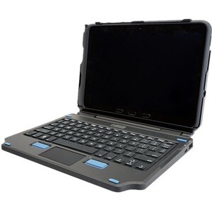 Gamber-Johnson Rugged Keyboard - Docking Connectivity - Pogo Pin Interface - TouchPad - English (US) - Industrial Silicon 