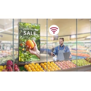 LG 49XS4J-B 124.5 cm (49") LCD Digital Signage Display - 24 Hours/7 Days Operation - In-plane Switching (IPS) Technology -