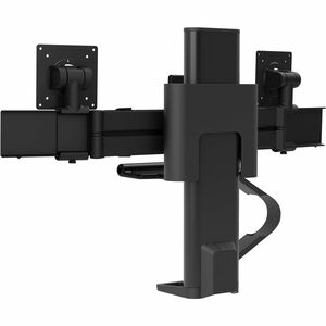 Ergotron TRACE Montagearm für Monitor, Display - Schwarz - 2 Unterstützte(r) Display(s)Bildschirmgröße: 54,6 cm bis 68,6 c