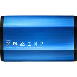 Adata SE800 ASE800-1TU32G2-CBL 1 TB Portable Rugged Solid State Drive - 2.5" External - Blue - Xbox One, PlayStation, Gami