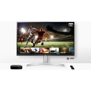 LG 32UN550-W 32 Zoll Class 4K UHD LCD-Monitor - 16:9 Format - 80 cm (31,5 Zoll) Viewable - Vertical-Alignment-Technologie 