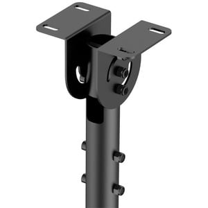 HAGOR PLD Medium Single Wandhalterung für Display - Schwarz - Höhenverstellbar - 1 Unterstützte(r) Display(s)Bildschirmgrö