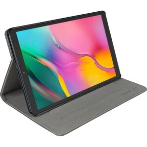 Gecko Covers Easy-click Carrying Case for 25.7 cm (10.1") Samsung Tablet - Black - Plastic, PU Leather Exterior, Velvet In