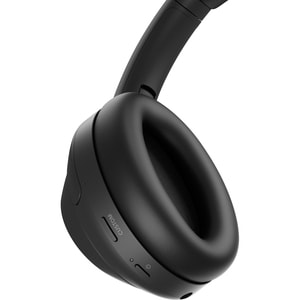 Sony WH-1000XM4 Wired/Wireless Over-the-head Stereo Headset - Black - Binaural - Circumaural - 1000 cm - Bluetooth - 4 Hz 