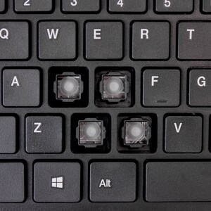 Adesso SlimTouch AKB-111UB Keyboard - Cable Connectivity - USB Interface - English (US) - Black - Membrane Keyswitch - Des