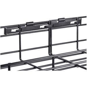 Tripp Lite by Eaton Wire Mesh Cable Tray - 300 x 100 x 1500 mm (12 in. x 4 in. x 5 ft.), 2-Pack - Cable Tray - Black Powde
