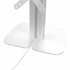 CTA Digital Dual VESA Compatible Table Mount for POS (White) - 15.40" Height x 10.20" Width x 8.70" Depth - Tabletop, Coun