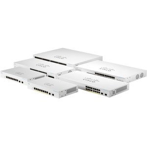 Cisco Switch CBS220 Administrable Smart Capa 2, 24 puertos Gigabit Ethernet, PoE+ con 195W totales, 4 Puertos SFP (4x1G), 
