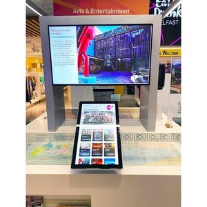 AllSee AO22H 22" LCD Digital Signage Display - 24 Hours/7 Days Operation - In-plane Switching (IPS) Technology - Touchscre