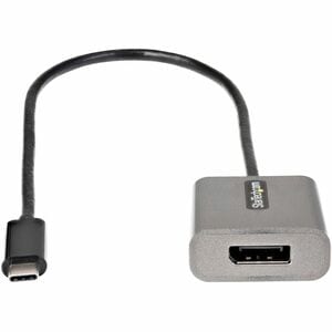 StarTech.com USB C to DisplayPort Adapter, 8K/4K 60Hz USB-C to DisplayPort 1.4 Adapter, DSC, USB Type-C to DP Video Conver